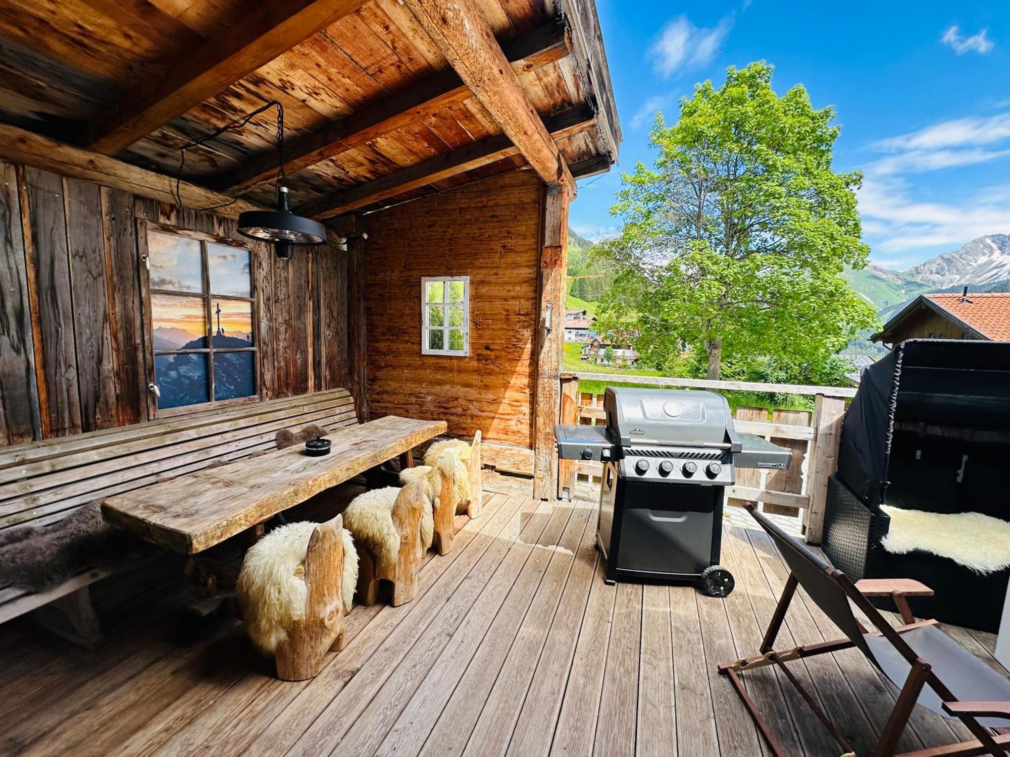 Chalet Schwarz Berwang Extérieur photo